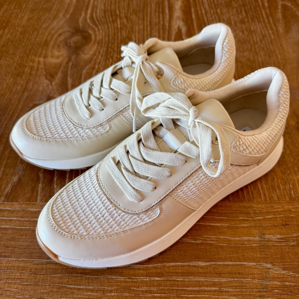 NIB Dune London ecru Emelias runners / trainers 9M - Picture 2 of 13